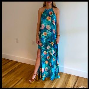 Show Me Your MuMu Tropical Floral Maxi Dress